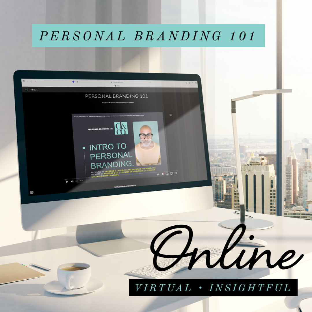 Personal Branding 101, Virtual Training