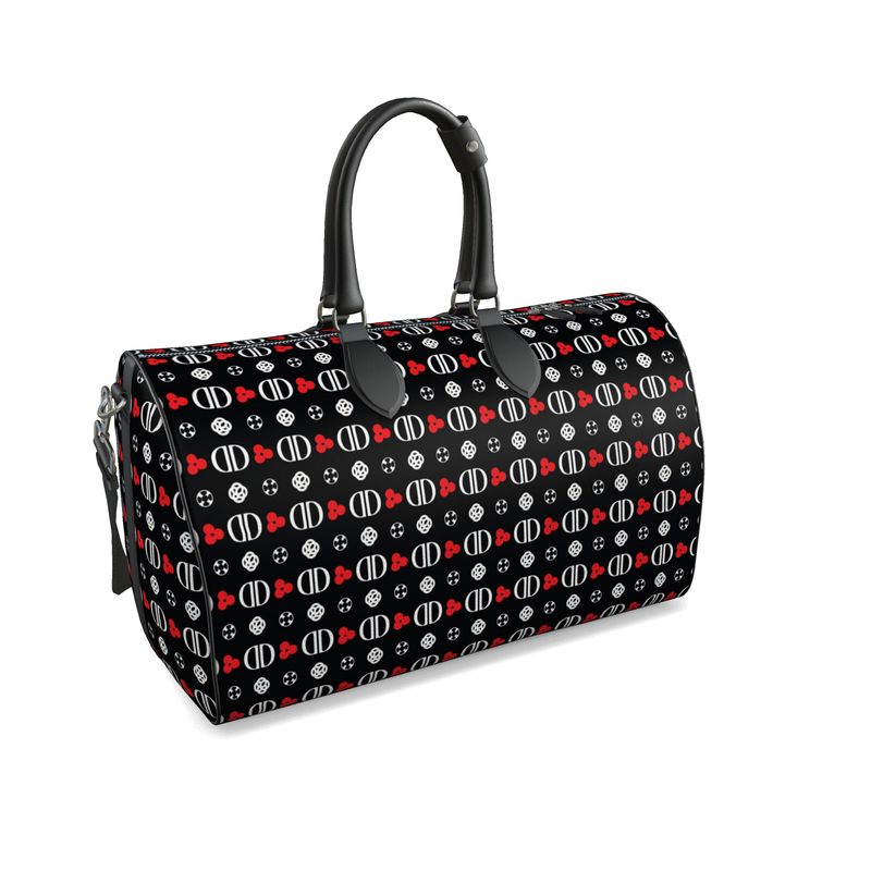 Shuffle Duffel - Red, White & Black