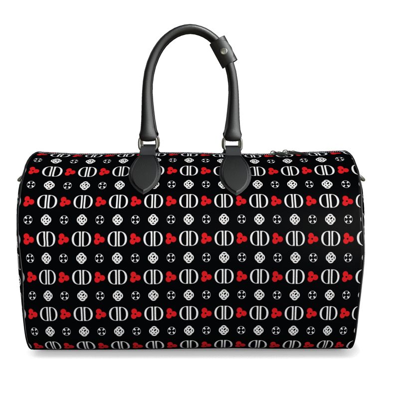 Shuffle Duffel - Red, White & Black