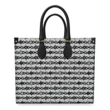 Tosser Tote - DCo Blk Design on White