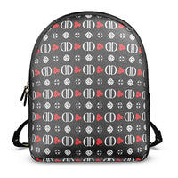 Bougie Backpack - Red, White & Black