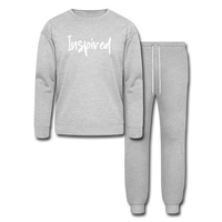 "Inspired" Active / Lounge Wear Set - heather gray